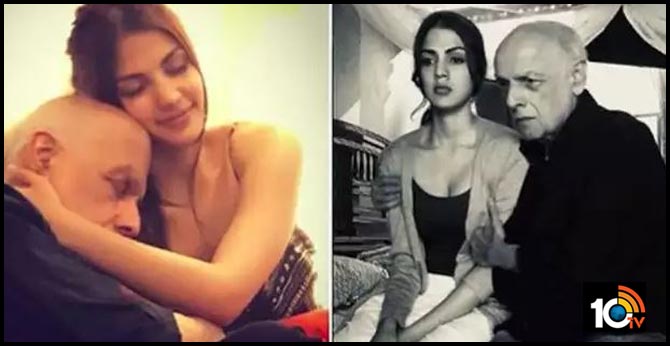 Netizens Bring Up Rhea Chakraborty's Uncomfortable Pictures With Mahesh Bhatt And Shame The Duo!