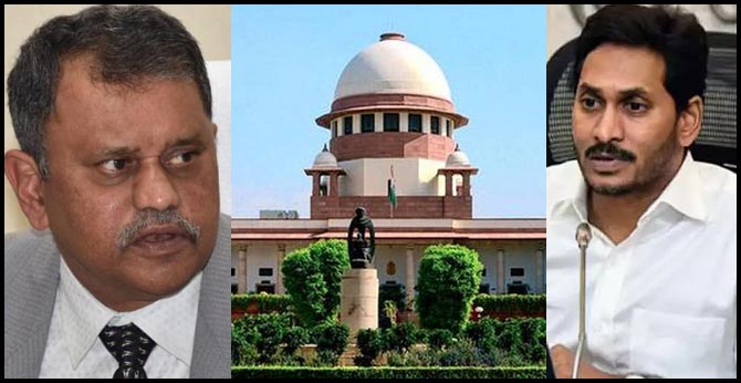 AP government petition in Supreme Court on nimmagadda ramesh affair