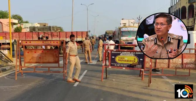 A.P. Police seal State's borders, stop entry of vehicles from all states
