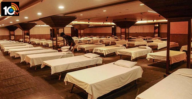Banquet Halls as Corona virus Care Centers in Delhi