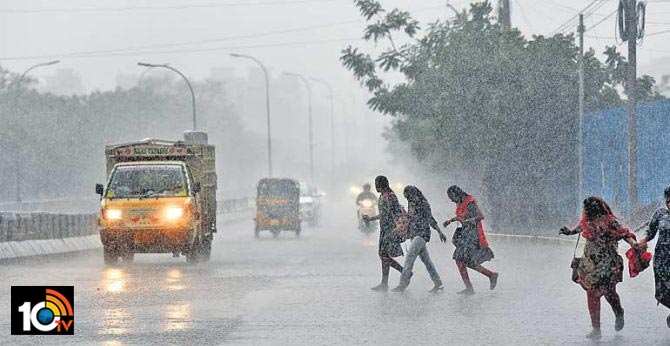 Rains continued few more days in telangana