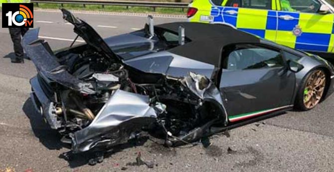Rs. 2 crore car destroyed britain