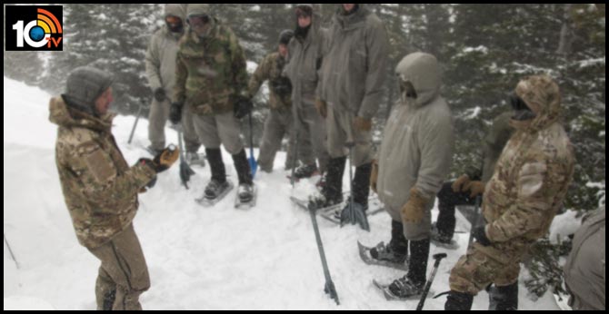 Sub-zero temperatures that have become a curse for soldiers