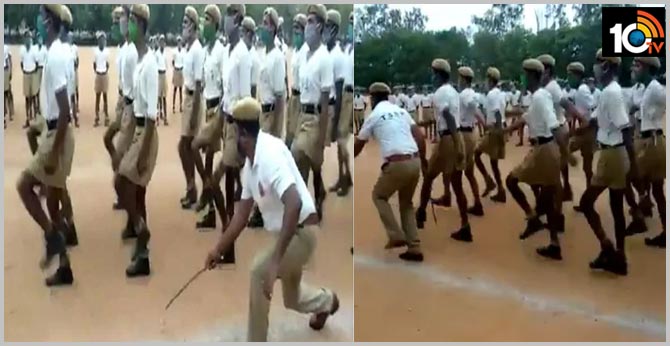 Telangana To The Tune Of Mohammed Rafi..Rafi Sahab Inspires  Trainee Police