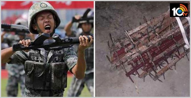 China Army attacked Indian Soldiers in galvan borders with Iron Rods