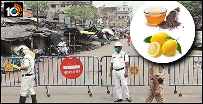 ఆవ నూనె, నిమ్మ నీరు తాగితే కరోనా తగ్గిపోతుంది.. బెంగాలీ పోలీసుల హోం రెమడీ ! ఆవ నూనె, నిమ్మ నీరు తాగితే కరోనా తగ్గిపోతుంది.. బెంగాలీ పోలీసుల హోం రెమడీ !