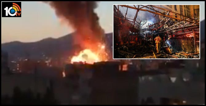 Gas explosion at medical clinic rocks Iran’s capital, killing 19