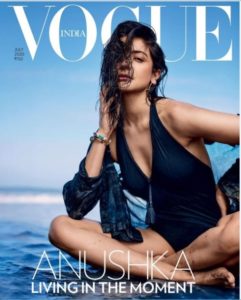 Anushka Sharma Looks Hot On The Cover Page Of Vogue India Magazine