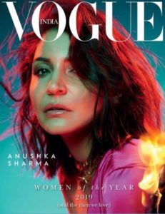 Anushka Sharma Looks Hot On The Cover Page Of Vogue India Magazine