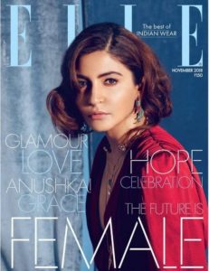 Anushka Sharma Looks Hot On The Cover Page Of Vogue India Magazine