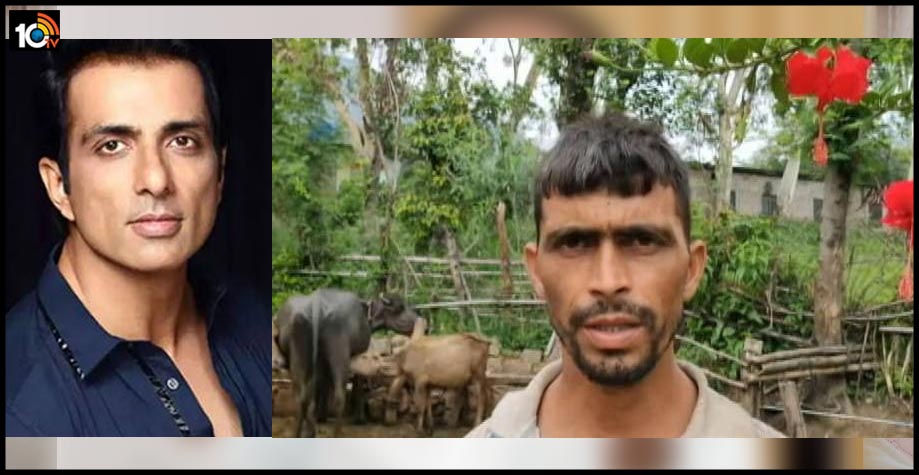ఆ ఆవును నేను కొంటాను:Online చదువులకోసం ఆవును అమ్మిన తండ్రి కష్టానికి సోనూసూద్ సహాయం ఆ ఆవును నేను కొంటాను:Online చదువులకోసం ఆవును అమ్మిన తండ్రి కష్టానికి సోనూసూద్ సహాయం