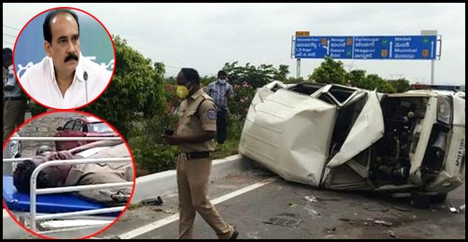 ఏపీ మంత్రి బాలినేని ఎస్కార్ట్ వాహనానికి ప్రమాదం, ఒకరి మృతి ఏపీ మంత్రి బాలినేని ఎస్కార్ట్ వాహనానికి ప్రమాదం, ఒకరి మృతి