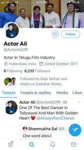 Ali Fake Twitter