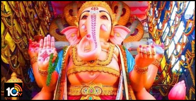 Khairathabad ganesh statue height again changed