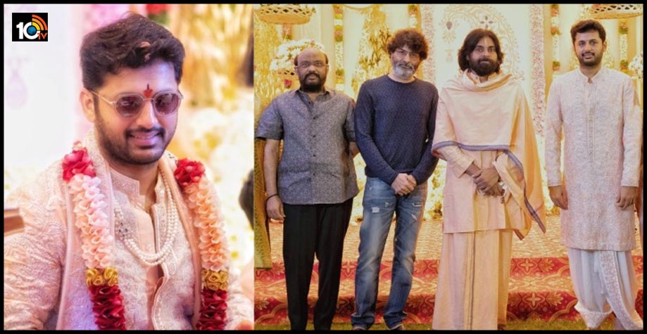నితిన్ పెళ్లికొడుకు ఫంక్షన్లో పవర్స్టార్.. నితిన్ పెళ్లికొడుకు ఫంక్షన్లో పవర్స్టార్..