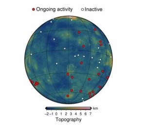 Venus Is Erupting with Active Volcanoes, Scientists Find