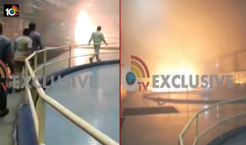 fire-accident-in-telangana-srisailam-left-power-project1