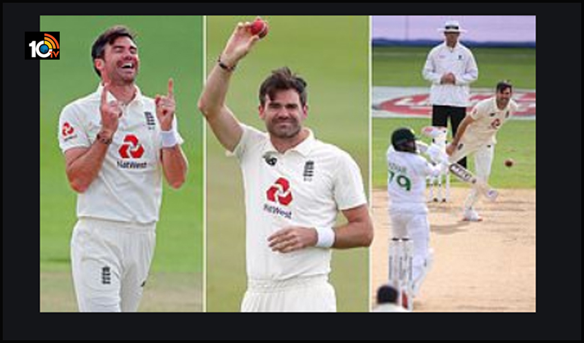 james anderson ఖాతాలో @600 వికెట్లు james anderson ఖాతాలో @600 వికెట్లు