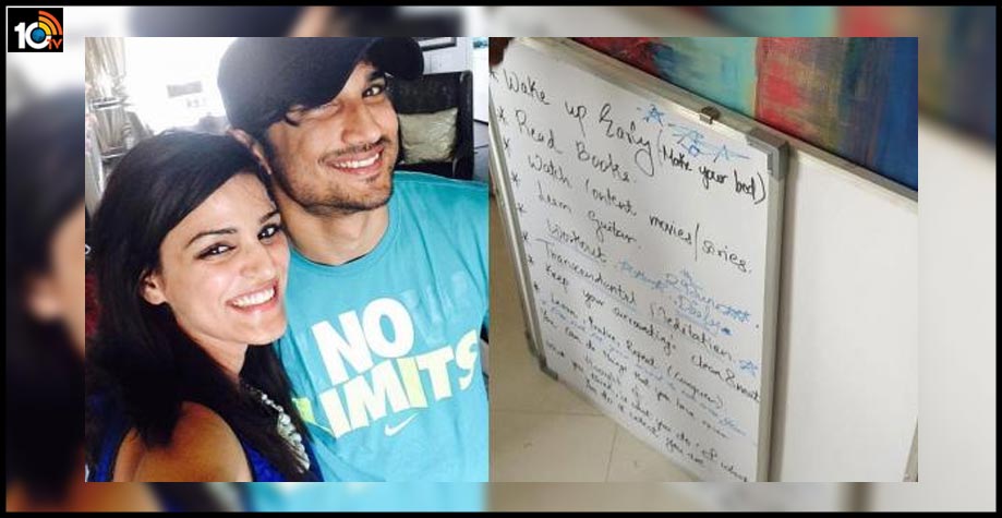 sushant-singh-rajputs-sister-shweta-shares-whiteboard-with-the-actors-plan