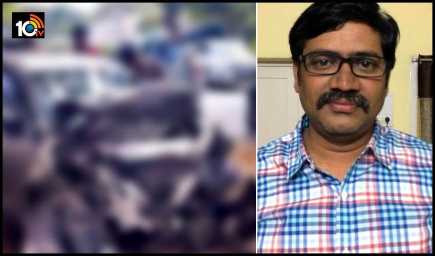 రోడ్డు ప్రమాదంలో తండ్రితోపాటు నిర్మాత దుర్మరణం.. రోడ్డు ప్రమాదంలో తండ్రితోపాటు నిర్మాత దుర్మరణం..