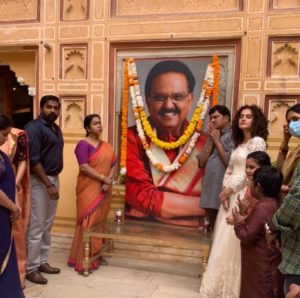 Celebrities Tribute to SPB