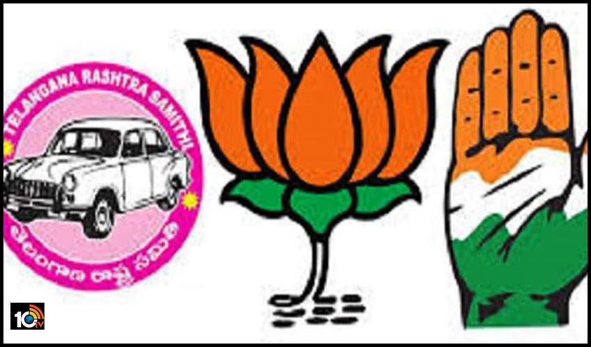 దుబ్బాక ఉపపోరు.. గెలుపే లక్ష్యంగా పార్టీల వ్యూహం దుబ్బాక ఉపపోరు.. గెలుపే లక్ష్యంగా పార్టీల వ్యూహం