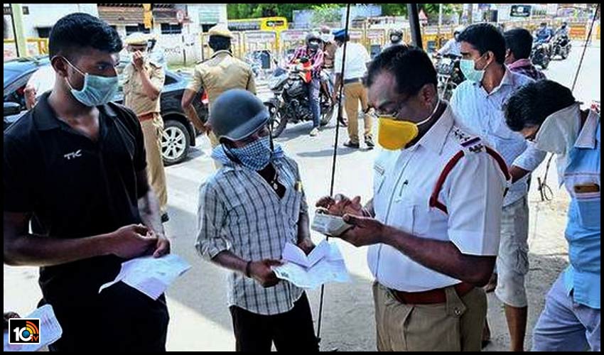 Mask లేనందుకు 4 నెలల్లో 17 లక్షల 39 వేల 809 మందికి Fine Mask లేనందుకు 4 నెలల్లో 17 లక్షల 39 వేల 809 మందికి Fine
