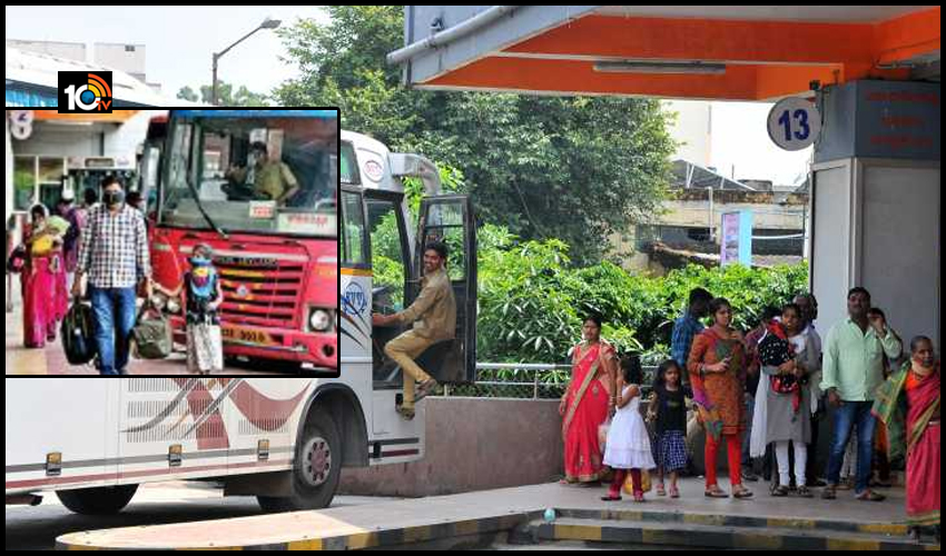 ఏపీ, తెలంగాణ రోడ్డెక్కని ఆర్టీసీ బస్సులు, దోపిడి చేస్తున్న ప్రైవేటు బస్సులు ఏపీ, తెలంగాణ రోడ్డెక్కని ఆర్టీసీ బస్సులు, దోపిడి చేస్తున్న ప్రైవేటు బస్సులు