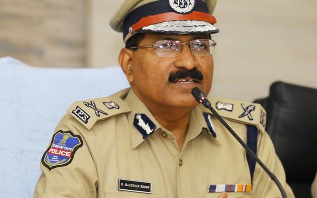 DGP Mahender Reddy