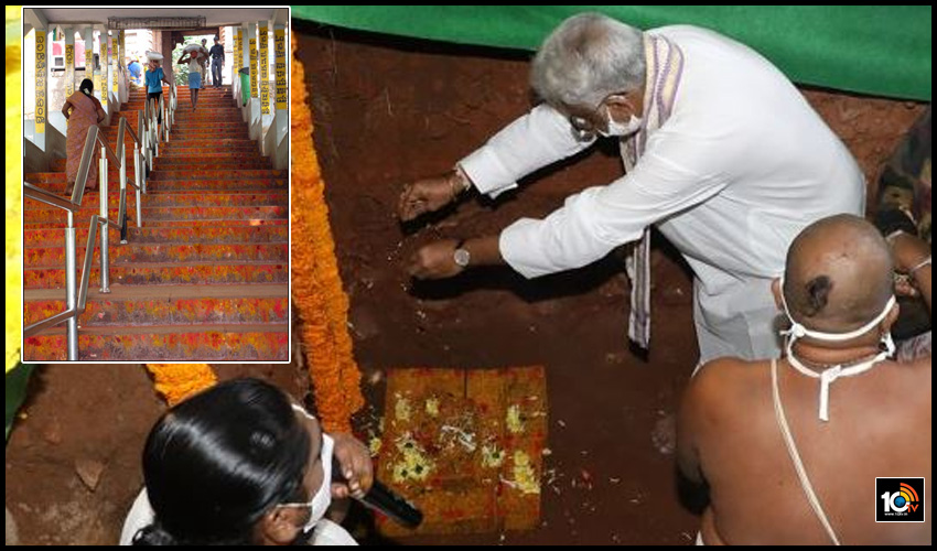 అలిపిరి తిరుమల కాలిబాటకు మహర్దశ.. రూ.25కోట్ల ఖర్చుతో చివరి మెట్టు వరకూ భక్తులు తడవకుండా షెల్టర్లు అలిపిరి తిరుమల కాలిబాటకు మహర్దశ.. రూ.25కోట్ల ఖర్చుతో చివరి మెట్టు వరకూ భక్తులు తడవకుండా షెల్టర్లు