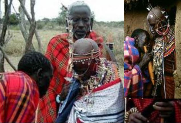 Kenya strange marriage..Spitting on the bride: Masai weddings