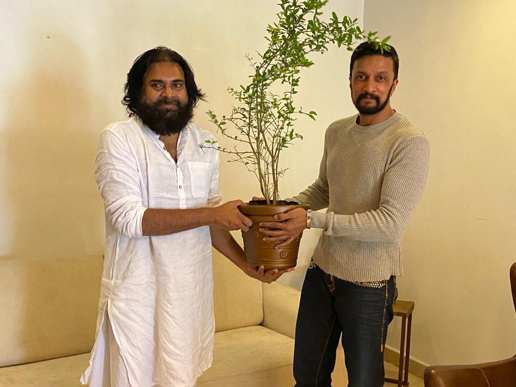 Kicha Sudeep - Pawan Kalyan