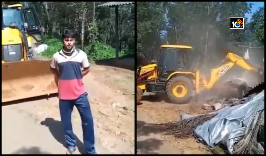 పెళ్లి కాని ప్రసాద్ ఫ్రస్ట్రేషన్..పక్కింటోడి షాపుని జేసీబీతో కూల్చేసిన యువకుడు పెళ్లి కాని ప్రసాద్ ఫ్రస్ట్రేషన్..పక్కింటోడి షాపుని జేసీబీతో కూల్చేసిన యువకుడు