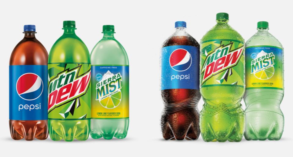 Pepsi unveils first 2-liter bottle redesign