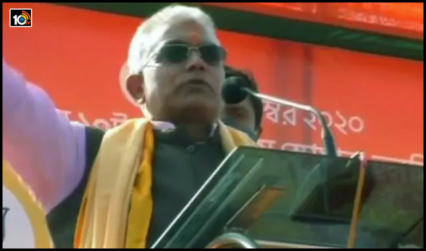 పద్ధతి మార్చుకోకపోతే చేతులు, కాళ్లు విరుగుతాయి లేకపోతే శ్మశానానికి – దిలీప్ ఘోష్ పద్ధతి మార్చుకోకపోతే చేతులు, కాళ్లు విరుగుతాయి లేకపోతే శ్మశానానికి – దిలీప్ ఘోష్