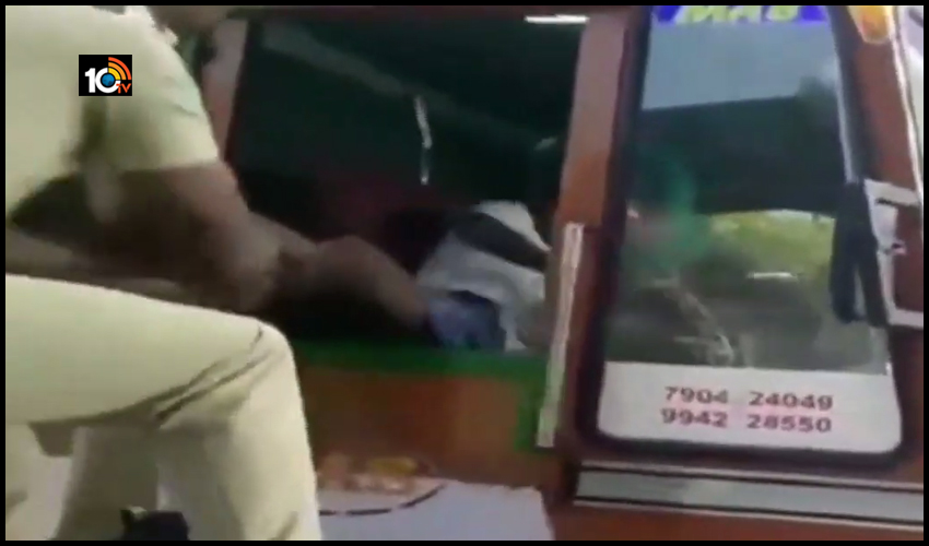 సినిమా సీన్ తలపించిన లారీ దొంగతనం సినిమా సీన్ తలపించిన లారీ దొంగతనం
