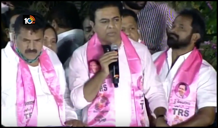 కాంగ్రెస్ పాలనలో నల్లా, నాలా నీళ్లు కలిసిపోయేవి : మంత్రి కేటీఆర్ కాంగ్రెస్ పాలనలో నల్లా, నాలా నీళ్లు కలిసిపోయేవి : మంత్రి కేటీఆర్