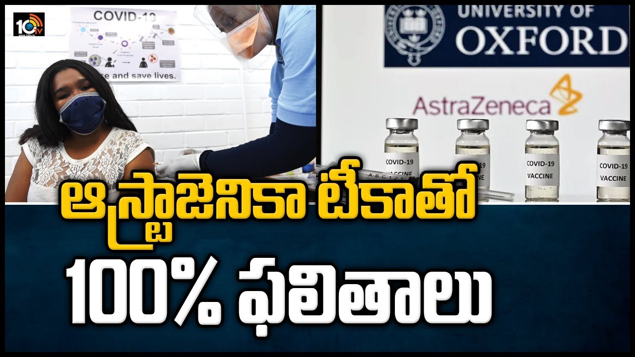 ఆస్ట్రాజెనికా టీకాతో 100% ఫలితాలు