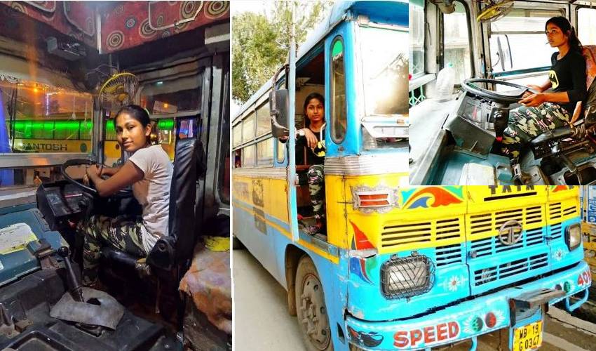 India’s youngest woman bus driver is just 22 years