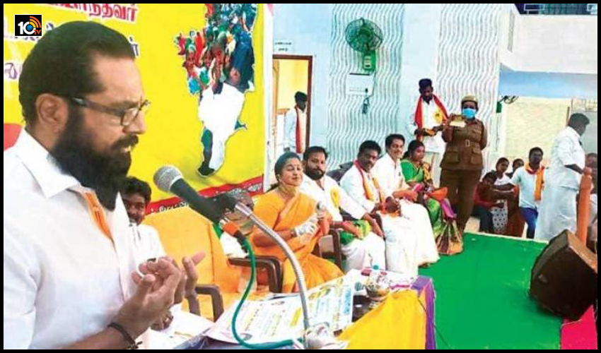 ఎన్నికల బరిలో సినీ నటి రాధిక ఎన్నికల బరిలో సినీ నటి రాధిక