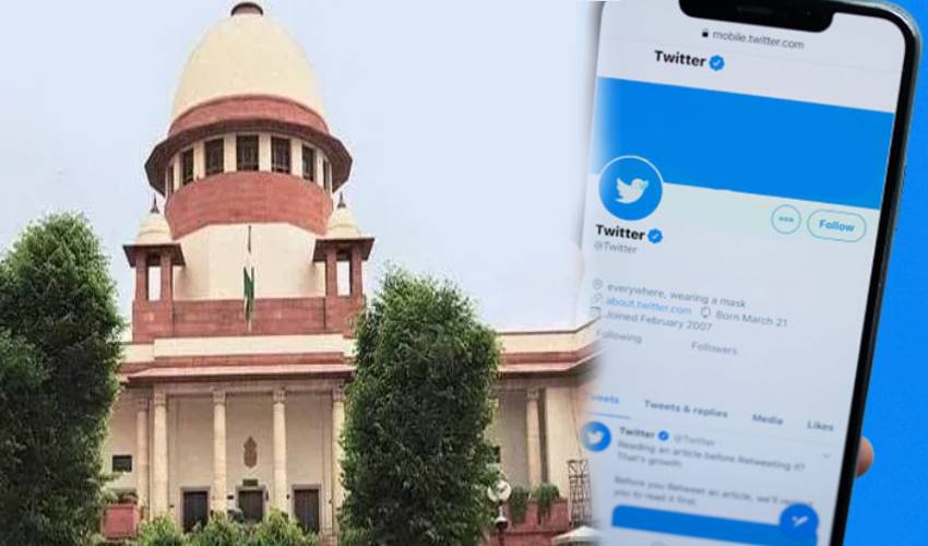 Supreme Court notice to Centre and Twitter on plea