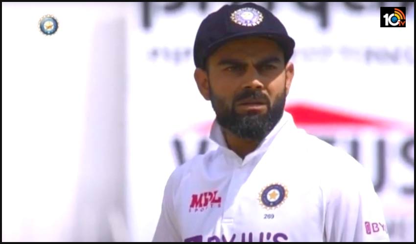 కోహ్లీ డకౌట్.. ఆ ఎక్స్ప్రెషన్ ఏంది గురూ!! కోహ్లీ డకౌట్.. ఆ ఎక్స్ప్రెషన్ ఏంది గురూ!!