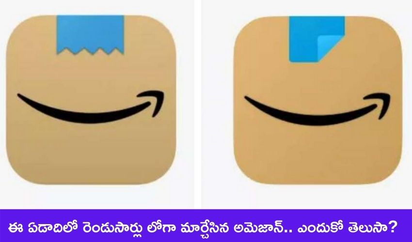 Amazon changed its app logo twice