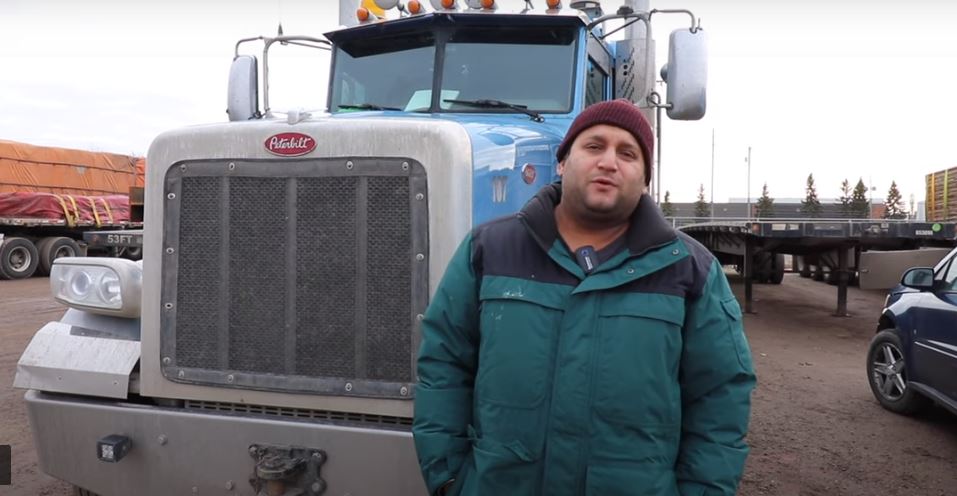 Vijay, A Trucker