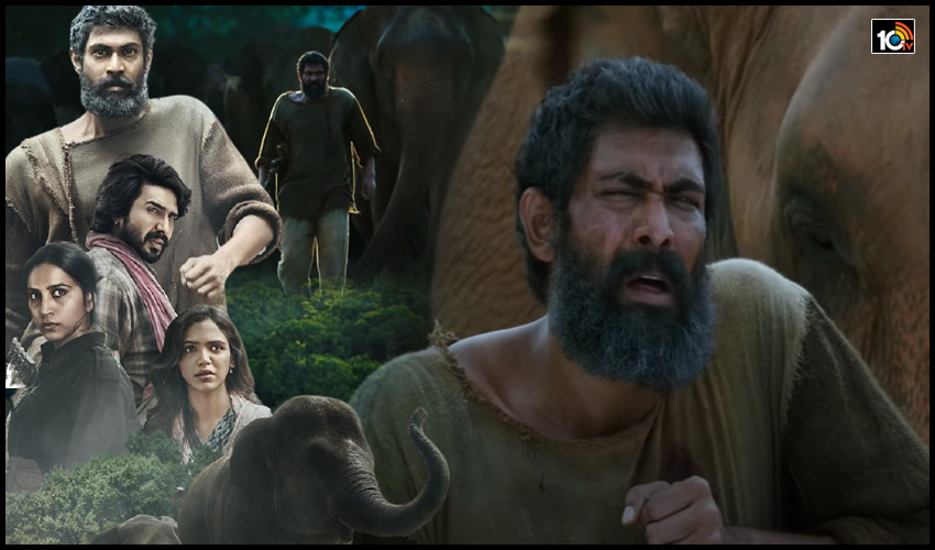 ఏనుగుల ఇంట్లో మనుషుల అరాచకం.. ఎమోషనల్గా ‘అరణ్య’ ట్రైలర్.. ఏనుగుల ఇంట్లో మనుషుల అరాచకం.. ఎమోషనల్గా ‘అరణ్య’ ట్రైలర్..