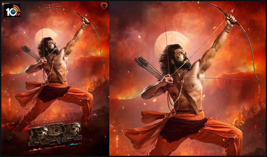 Mega Powerstar Ram Charan As Alluri Sita Ramaraju