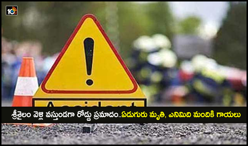 Seven Killed In Road Accident At Nellore District