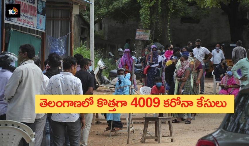 4009 New Corona Cases In Telangana