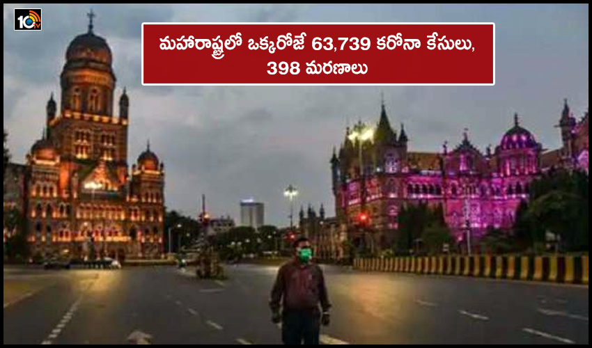 Delhi Maharashtra Report Biggest Ever Single Day Covid Spike