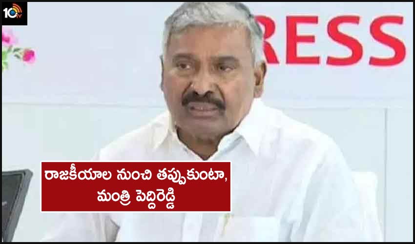 Minister Peddi Reddy Sensational Comments